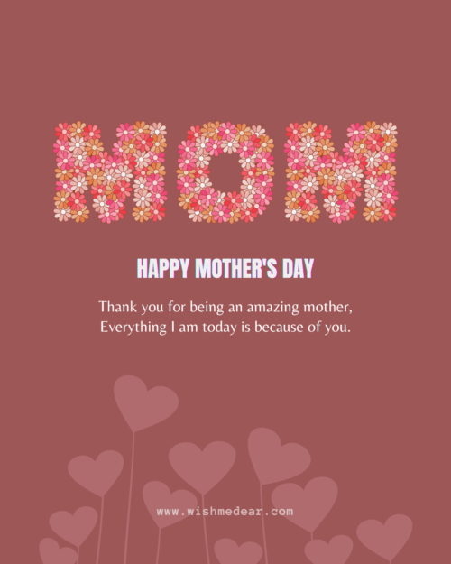 Mothers day wishes